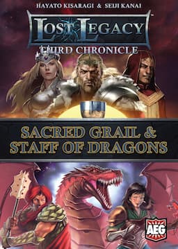 Couverture de Lost Legacy: Third Chronicle – Sacred Grail & Staff of Dragons