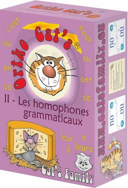 Couverture de Ortho Cat's 2 - les homophones grammaticaux