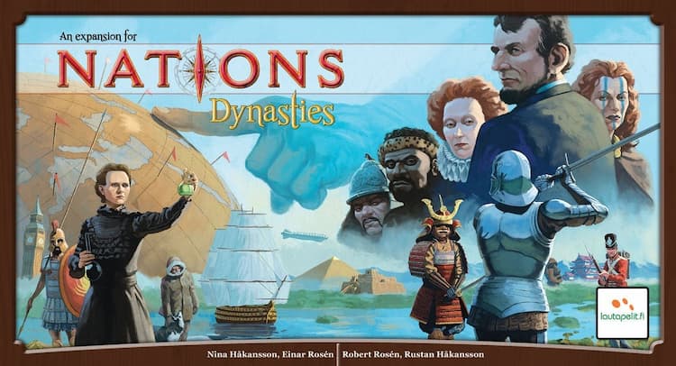 Boîte du jeu : Nations: Dynasties