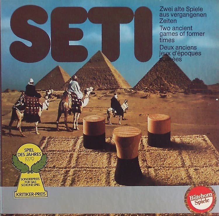 Boîte du jeu : Seti