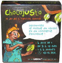 Boîte du jeu : Chocojusto