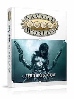 Couverture de Savage Worlds Le jeu de rôle générique