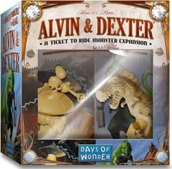 Couverture de Les Aventuriers du Rail - Extension "Alvin & Dexter"