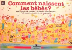 Boîte du jeu : Comment naissent les bébés ?
