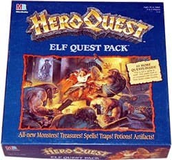 Boîte du jeu : Heroquest : Elf quest pack