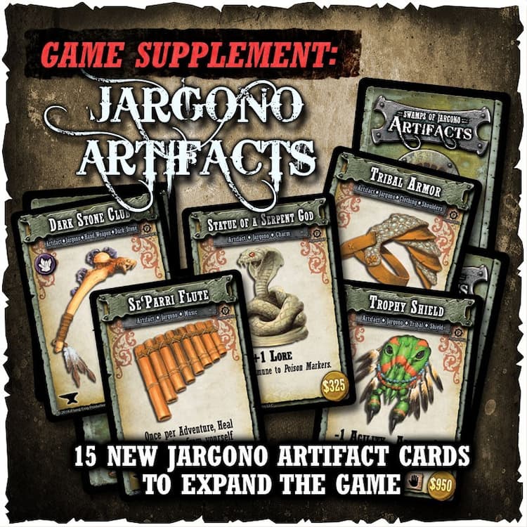 Boîte du jeu : Shadows of Brimstone : Jargono Artifacts Supplement #1