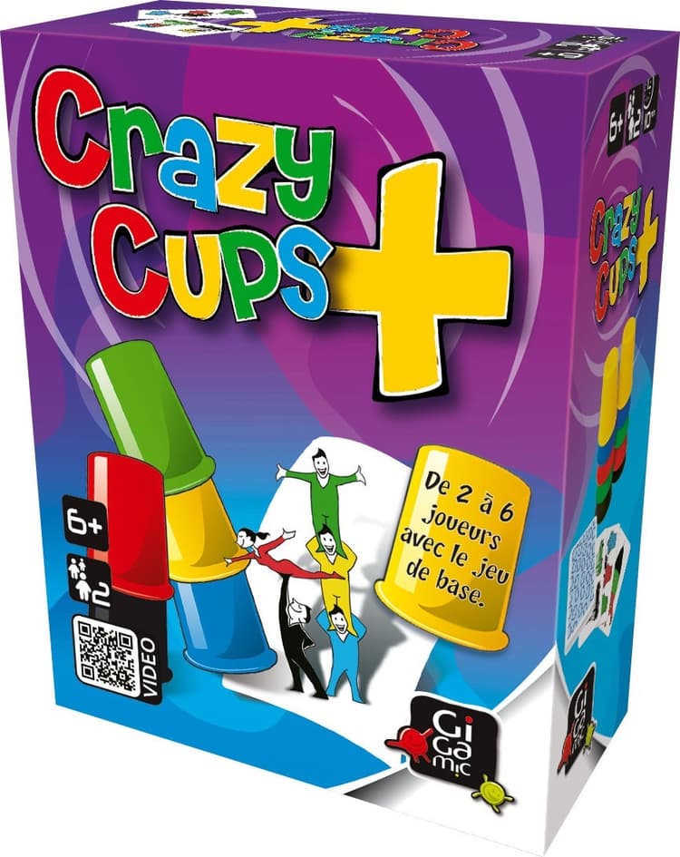 Boîte du jeu : Crazy Cups +