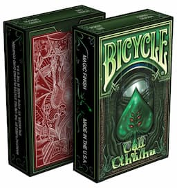 Couverture de Bicycle Call of Cthulhu﻿ Limited Green Edition Cartes﻿