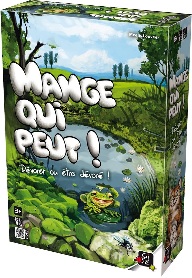 Boîte du jeu : Mange qui peut !