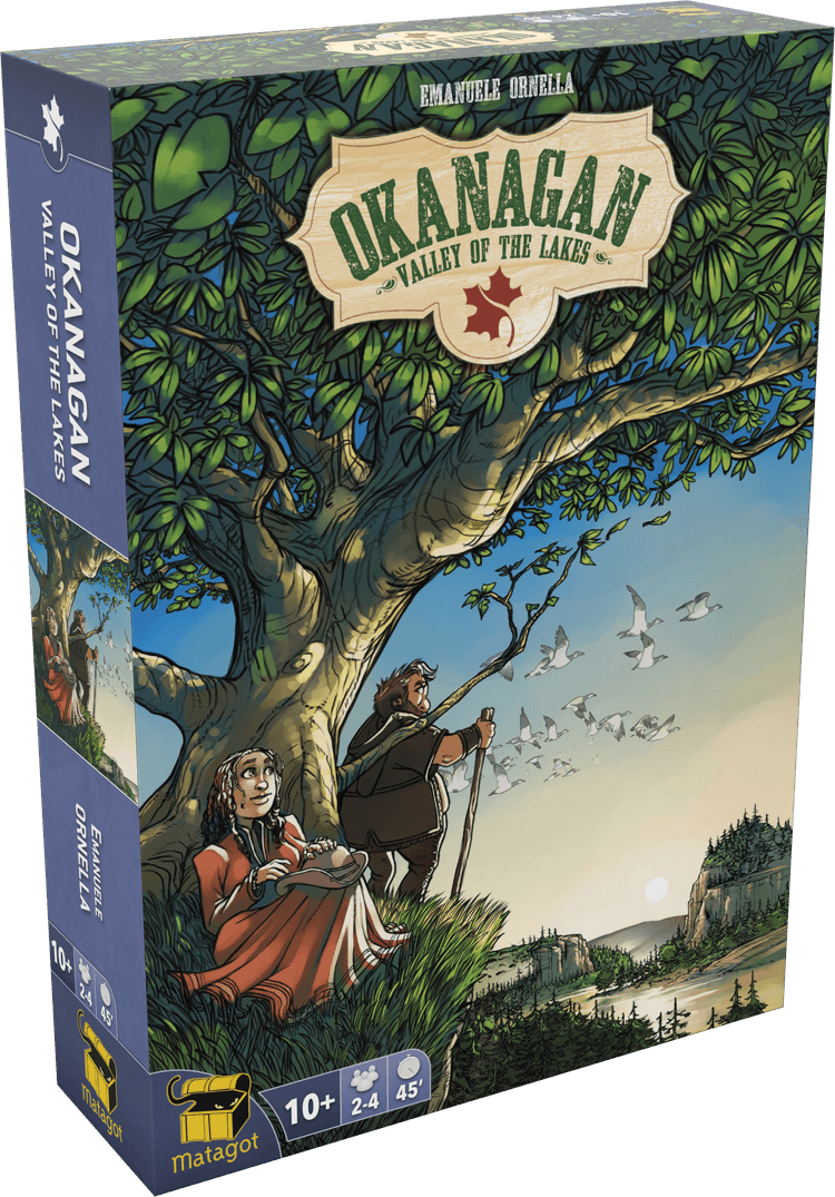 Boîte du jeu : Okanagan Valley of the lakes