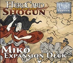 Couverture de HeroCard Rise of the Shogun Miko Expansion Deck