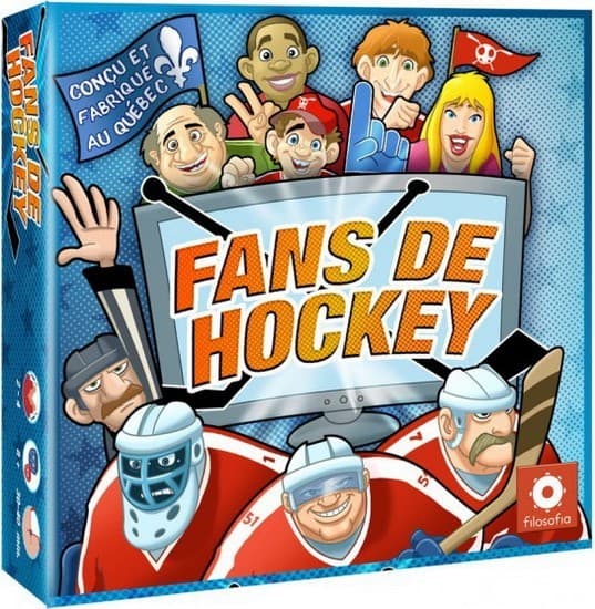 Boîte du jeu : Fans de hockey