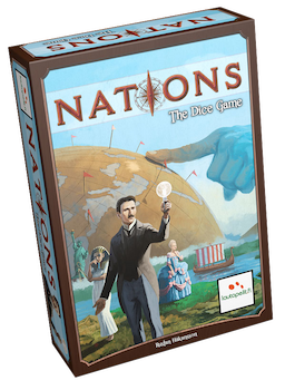 Couverture de Nations : the dice game