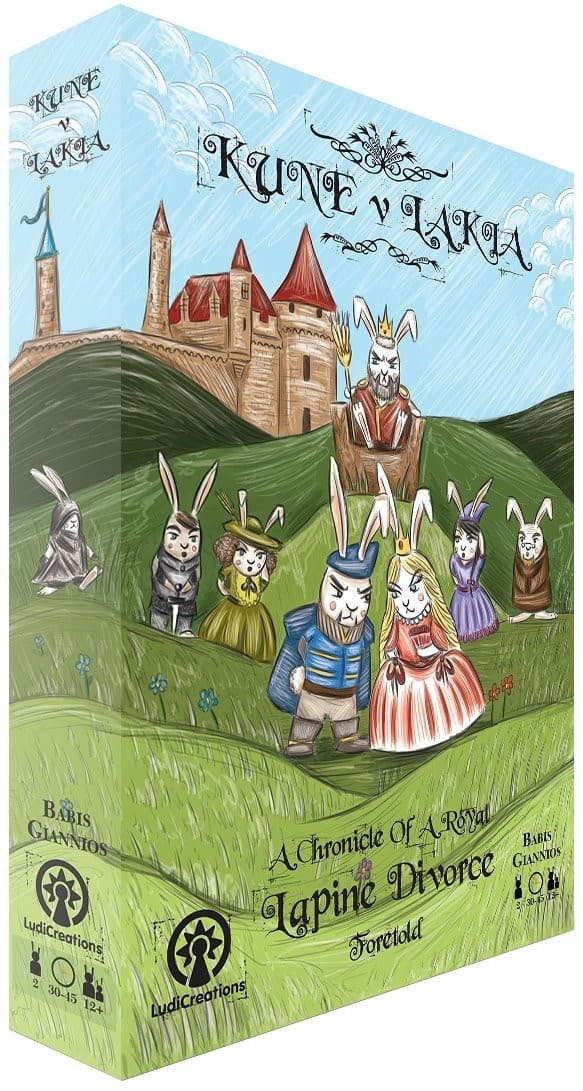 Boîte du jeu : KUNE v LAKIA - A Chronicle Of A Royal Lapine Divorce Foretold