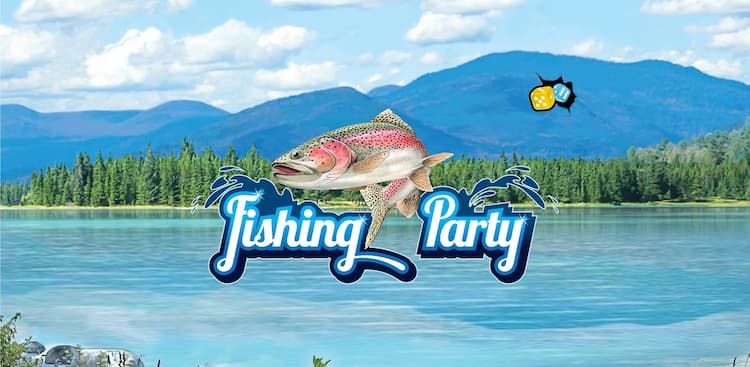 Boîte du jeu : Fishing Party : une vrai partie de pêche à la maison.