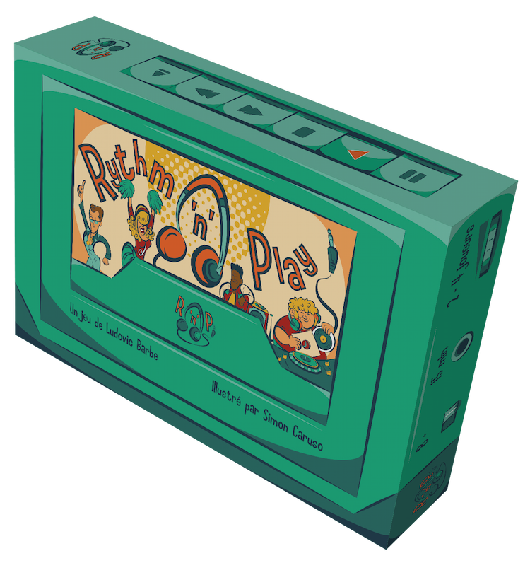 Boîte du jeu : Rythm and Play ou R'n'P