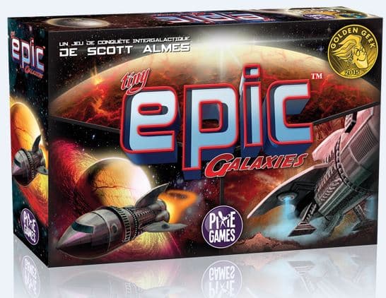 Boîte du jeu : Tiny Epic Galaxies