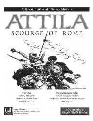 Couverture de Attila : Scourge of Rome