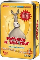 Couverture de Monsieur je sais tout : le jeu de cartes