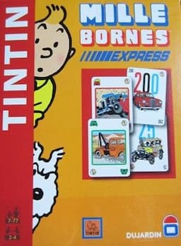 Couverture de 1000 Bornes Express - Edition Tintin