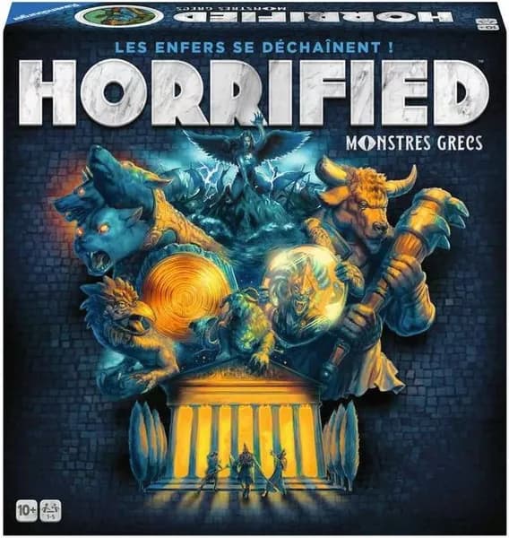 Boîte du jeu : Horrified : Monstres Grecs