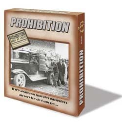 Boîte du jeu : PROHIBITION