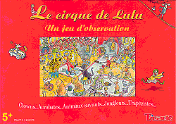 Boîte du jeu : Le cirque de Lulu