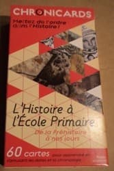 Boîte du jeu : Chronicards : L'Histoire à l'École Primaire