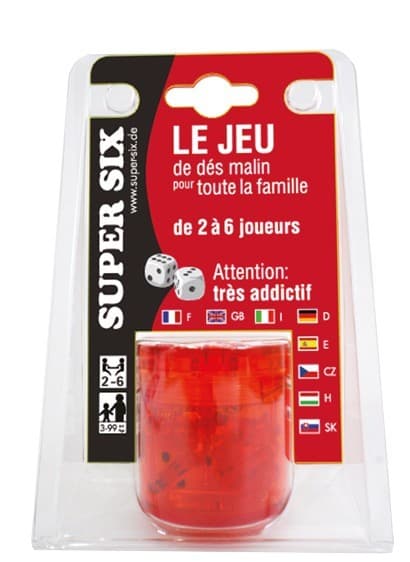 Boîte du jeu : Super Six Rouge