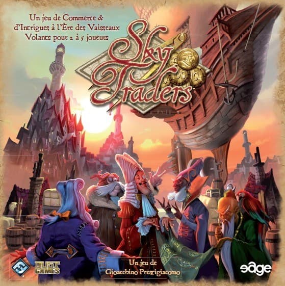 Boîte du jeu : Sky Traders