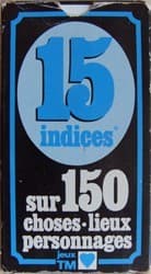 Couverture de 15 indices sur 150 choses lieux personnages