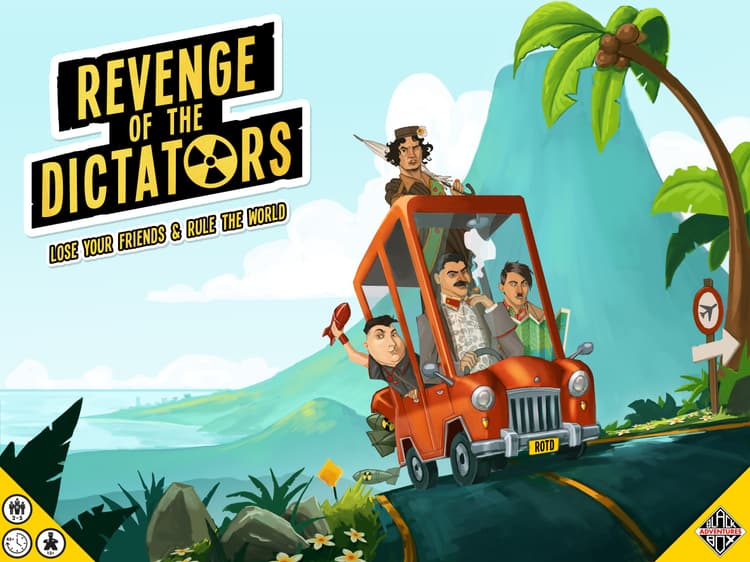 Boîte du jeu : Revenge of the Dictators