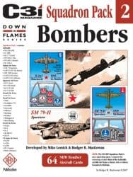 Couverture de Down in Flames Squadron Pack #2 : Bombers