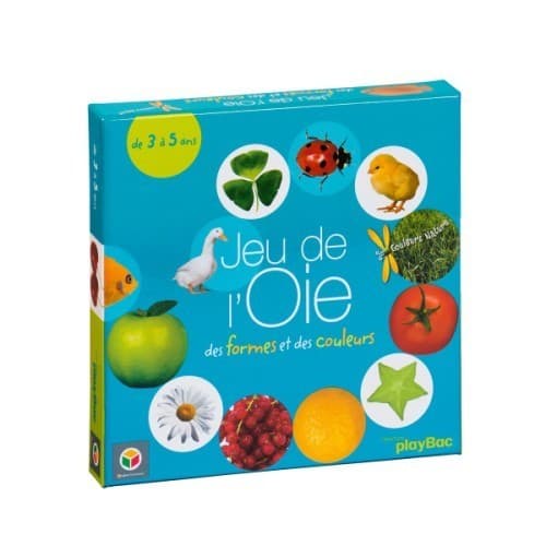 Boîte du jeu : Jeu de l'oie des formes et des couleurs