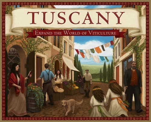 Boîte du jeu : Tuscany