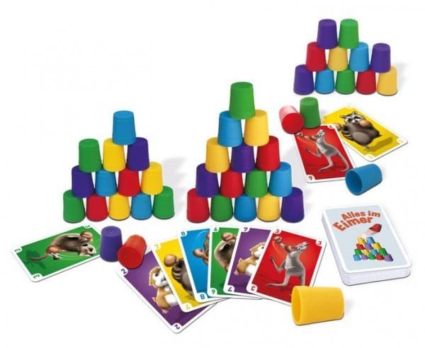 Boîte du jeu : Alles im Eimer