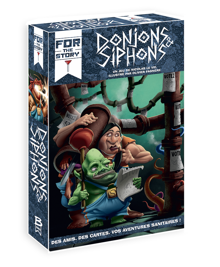 Boîte du jeu : For the Story : Donjons & Siphons