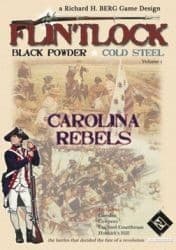 Couverture de Flintlock : Black Powder, Cold Steel - Carolina Rebels