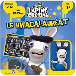 Couverture de Lapins Crétins - Bwacalauréat