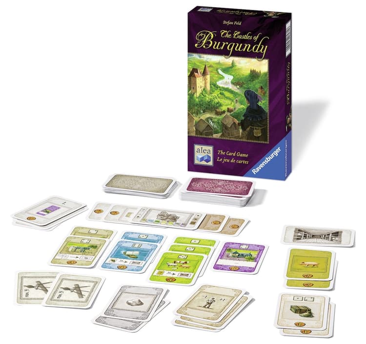 Boîte du jeu : Les Châteaux de Bourgogne - le Jeu de Cartes