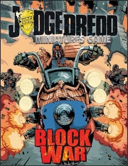 Couverture de Judge Dredd Miniatures Game: Block War