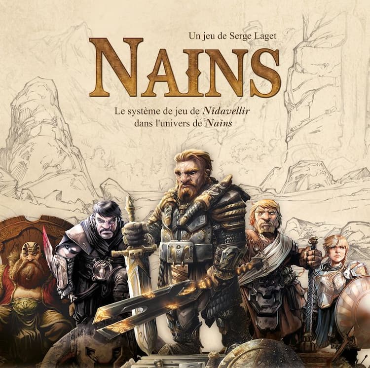 Boîte du jeu : Nains