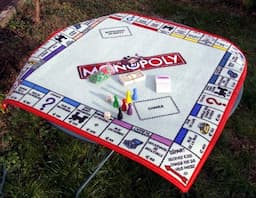 Couverture de monopoly : tapis géant