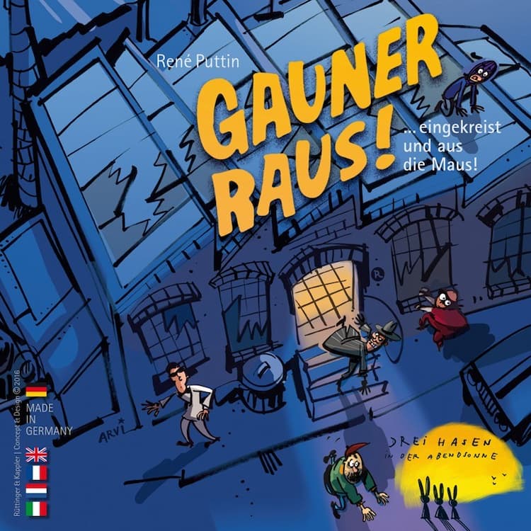 Boîte du jeu : Gauner raus !