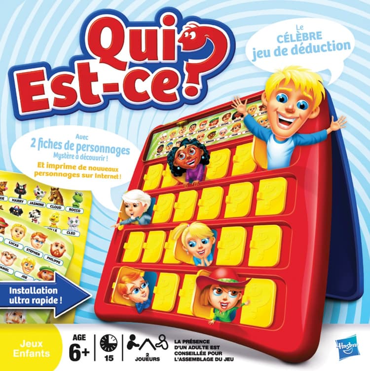 Boîte du jeu : Qui est-ce ?