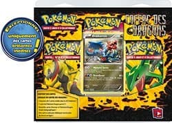 Couverture de Pokemon JCC : Noir & Blanc- Dragons Exaltés - Pack Coffre des Dragons