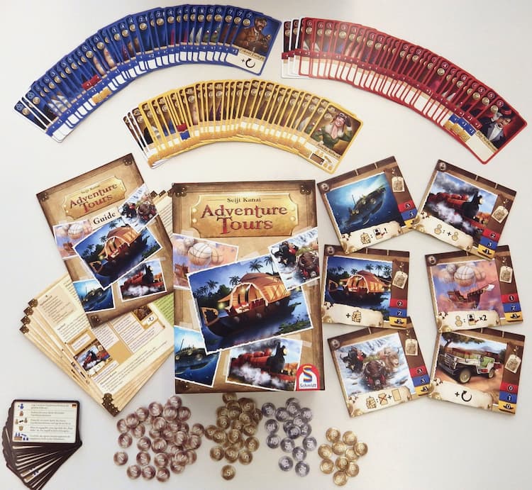 Boîte du jeu : Adventure Tours