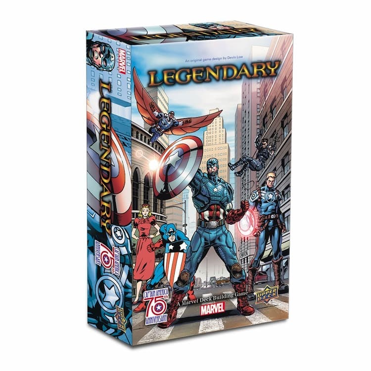 Boîte du jeu : Legendary : Captain America 75th Anniversary