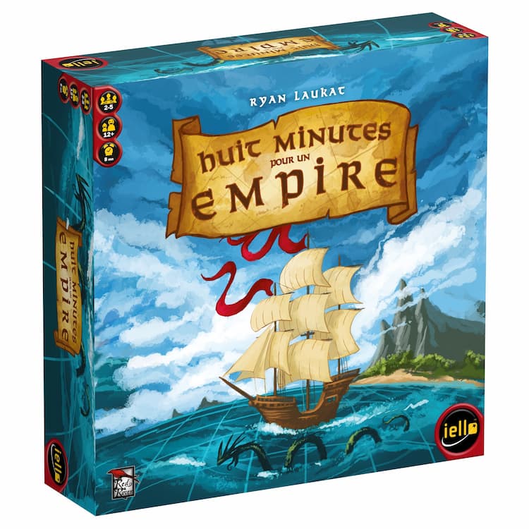 Boîte du jeu : Huit minutes pour un empire