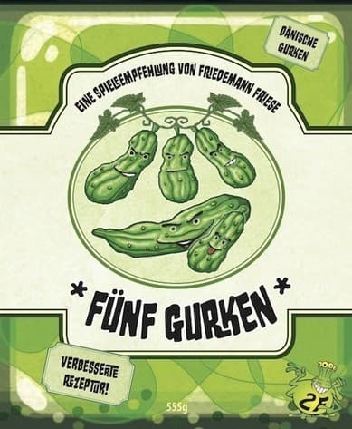 Boîte du jeu : Fünf Gurken